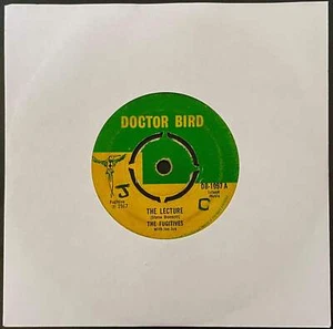 The Fugitives With Joe Joe – The Lecture / Cantelope Rock - USED Vinyl 7" Single - Picture 1 of 3