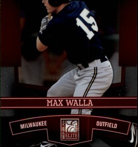 2010 Donruss Elite Extra Edition #89 Max Walla