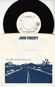 JOHN FOGERTY - THE OLD MAN DOWN THE ROAD - MINT ORIGINAL WARNER BROS. 45 WPS - Picture 1 of 2