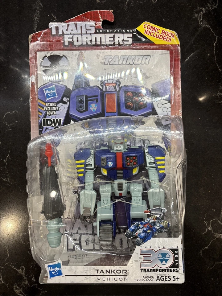TRANSFORMERS TANKOR VEHICON com gerações de quadrinhos 30º aniversário classe luxo - Imagem 1 de 1