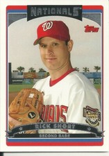 Rick Short Washington Nationals  Personally Autographed Card