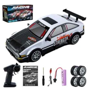 1:20 4WD 2.4G High Speed GTR RC Electric Drift Car AE86 Racing Vehicle Toys Gift - Picture 1 of 32