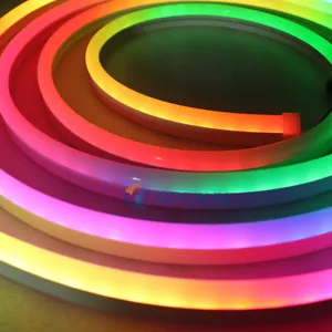WS2812B 5V WS2811 12V 24V RGB LED Neon Strip 60LEDs/m IP67 Dream full color - Picture 1 of 9