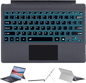 Type Cover for Microsoft Surface Pro 7+/ Pro 7 / Pro 6 / Pro 5 / Pro 4 / Pro 3,S - Picture 1 of 6