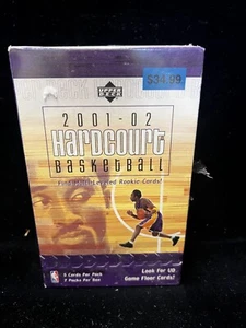 Tarjetas de baloncesto 2001-02 Upper Deck Hardcourt NUEVAS caja sellada de fábrica - 1# - Imagen 1 de 6