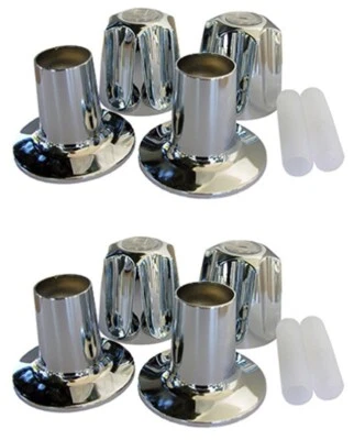 Price Pfister 01-9151 Juego de molduras de bañera y ducha de dos válvulas cromadas Verve - Paquete de 2 Foto 1 de 3