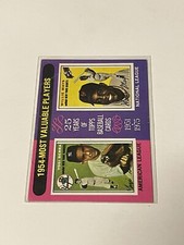 1975 Topps #192 Yogi Berra/Willie Mays POOR    **020185