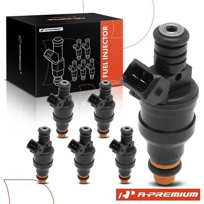 6x Inyectores de combustible para Jeep Cherokee 1987-1990 Comanche Wagoneer L6 4,0 L 53003956 Foto 1 de 4