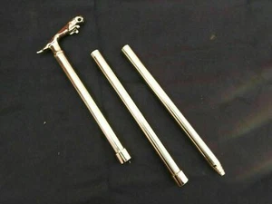 WORKING Noble luxury Vintage Jaguar Walking Stick cane Solid Brass Finish  - Picture 1 of 5