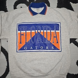 Vintage Florida Gators Sweatshirt Men XL Crew Neck NCAA Made USA Sweater Rah Rah - Picture 1 of 8