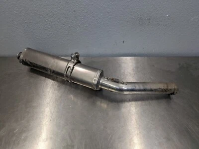 Silenciador de tubo de escape Yamaha YZF R6 YZFR6 1999-02 OEM SILENCIADOR DE LATA DESLIZABLE Foto 1 de 4