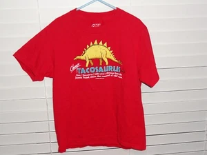 USED 2015 CHUY'S TACOSAURUS YOUTH SIZE SMALL (6/8) T-SHIRT - Picture 1 of 4