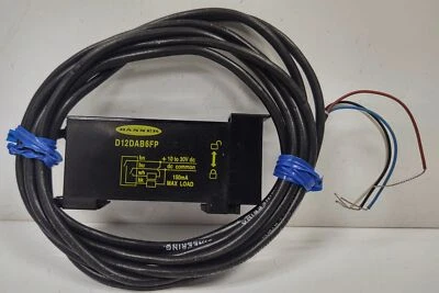 Banner Engineering D12DAB6FP Photoelectric Proximity Sensor - Image 1 of 3