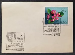 Poland 10th Polish Scouting & Guiding Association ZHP XI Alert 1975 Scout (FDC) - Picture 1 of 5