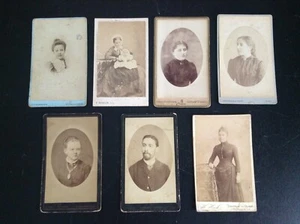 Lot d'anciennes photographies portraits - Picture 1 of 2