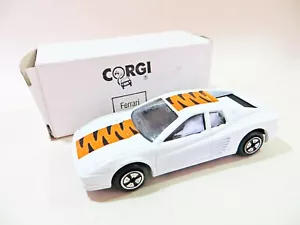 CORGI 'FERRARI TESTARROSA KELLOGGS PROMO SPECIAL EDITION' 1:64 JUNIORS MIB/BOXED - Picture 1 of 9