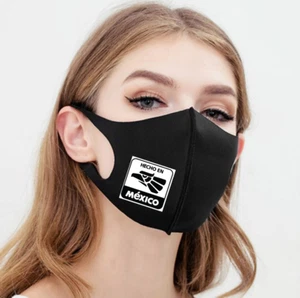 Hecho En Mexico UniSex Face Mask Reusable Washable Clothing Fabric Covering Face - Picture 1 of 2
