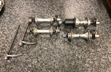Campagnolo Campy Random Lot of Hubs  Front/Rear Vintage (plus 2 skewers) 