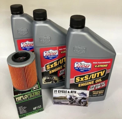 Can Am Bombardier Outlander Renegade DS Defender Commander Oil Change Filter Kit - Image 1 of 2