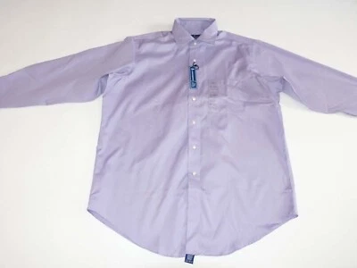 Lanesboro Men's Dress Shirt 16.5 - 34 / 35 NWT Long Sleeves Purple Button Front - Image 1 of 4