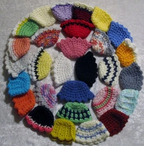 HATS for ANN ESTELLE, Patsy & Sophie, Handmade Crochet Hat, Cap, Beanie YOU-PICK - Picture 1 of 60