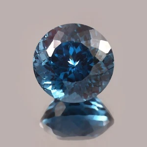 Piedra preciosa suelta de turmalina brasileña azul verde grado natural de 9,25 quilates - Imagen 1 de 4