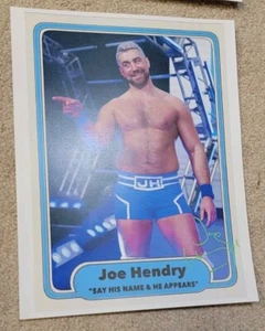 Autographed NXT 8.5x11 Joe Hendry Signed Photo Wrestling I Believe TNA Auto wwe - Picture 1 of 2