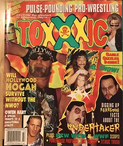 PREMIER ISSUE TOXXXIC WRESTLING MAGAZINE UNDERTAKER SABLE AL SNOW HOGAN HART WWF - Picture 1 of 1