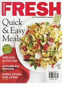COOKING FRESH WITH THE OLD FARMER'S ALMANAC,  ISSUE, 2015  ( QUICK & EASY MEALS) - Imagen 1 de 1