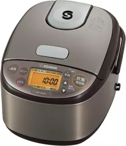 ZOJIRUSHI IH RICE COOKER NP-GW05-XT 3 cups Brown 100VAC 50/60 Hz - Picture 1 of 7