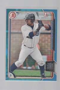 CHRISTIN STEWART  2015 BOWMAN DRAFT BLUE CARD #178  /150