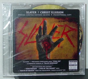 Slayer Christ illusion sp. limited edition CD/DVD (2007 AR LLC) Rare NEW Promo - Picture 1 of 2