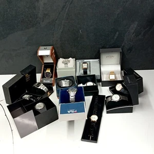 ⌚ Lote de 13 relojes de cuarzo para hombre en caja - Rotary, Sekonda y otros - SIN PROBAR - Imagen 1 de 7