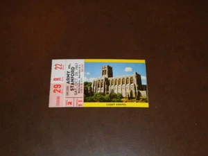 1967 STANFORD AT ARMY COLLEGE FOOTBALL TICKET STUB EX-MINT - Picture 1 of 2