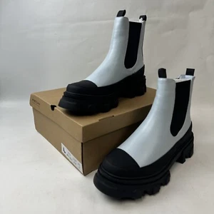 Botas Portland Boot Company para mujer 9 1/2 9.5 con suela plataforma Chelsea nuevas - Imagen 1 de 9