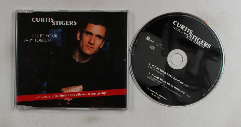 Curtis Stigers I'll Be Your Baby Tonight EU Adv 2-Track CDSingle 2007 - Bild 1 von 1