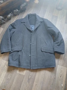 Hammersley 1854 Men's Grey Wool And Cashmere Coat Size XL - Picture 1 of 4