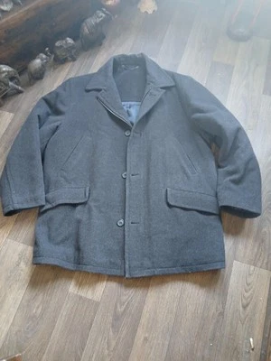 Hammersley 1854 Men's Grey Wool And Cashmere Coat Size XL - Image 1 of 4