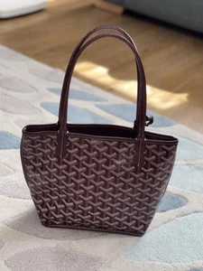 Goyard Mini Tote burgundy reversible - Picture 1 of 22