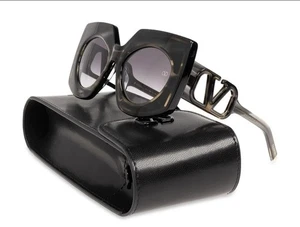VALENTINO GARAVANI V-SOUL VLS-127A-53 SCHWARZ GOLD SCHMETTERLING SONNENBRILLE JAPAN - Bild 1 von 7
