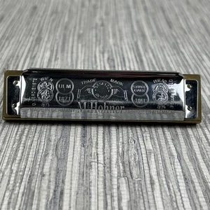 Armónica vintage M.Hohner Marine Band A440 llave de E hecha en Alemania - Imagen 1 de 9