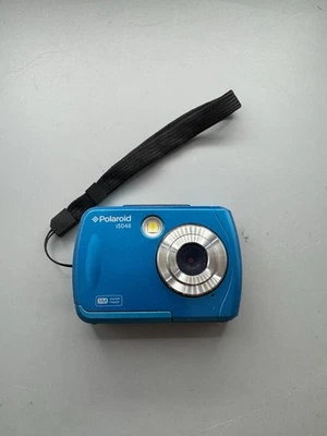 Polaroid iS048 16MP Waterproof Digital Camera Blue Tested - Image 1 of 4