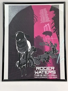Póster de la gira Roger Waters “This Is Not a Drill” enmarcado E4 - Imagen 1 de 2
