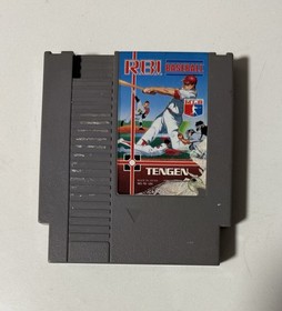 RBI Baseball Gray Cart Nintendo NES Cartridge Only
