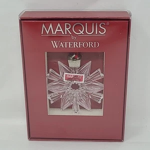 Waterford Crystal Marquis 2007 annuale 3" fiocco di neve ornamento nuovo con scatola - Foto 1 di 6
