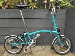 2021 Brompton B75 Faltrad + C Line Schutzbleche + Pedale - kaum benutzt - Bild 1 von 24