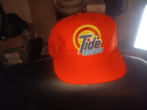 Cappello Nascar Vintage Uomo Snapback Tide Racing Team Trucker Racing Cap Made In USA - Foto 1 di 3
