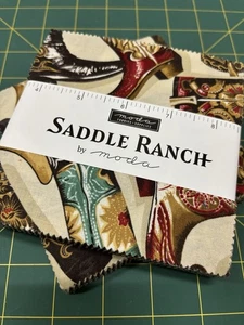 Saddle Ranch Charm Pack by Moda Fabrics - Picture 1 of 2