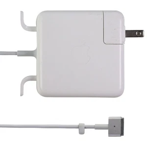 Apple (60-Watt) MagSafe 2 Power Adapter - White (A1435) - Folding Plug Only - Picture 1 of 3