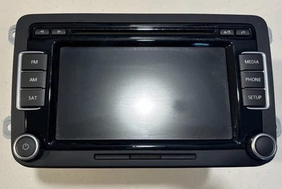 Volkswagen Beetle 2013 radio estéreo pantalla AM FM OEM 28372938 RCD-510 Foto 1 de 3